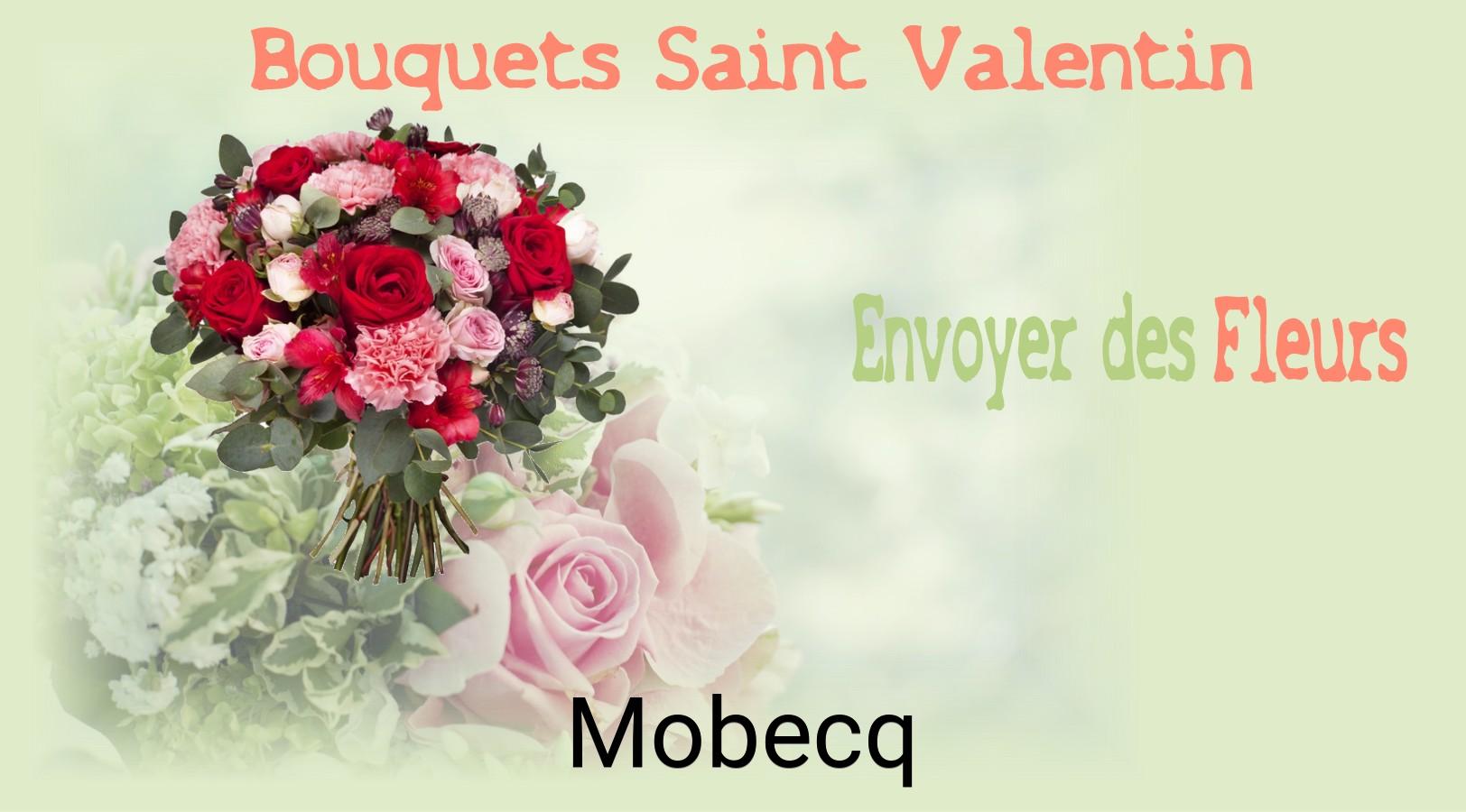 Roses de Saint-Valentin livrées à Mobecq